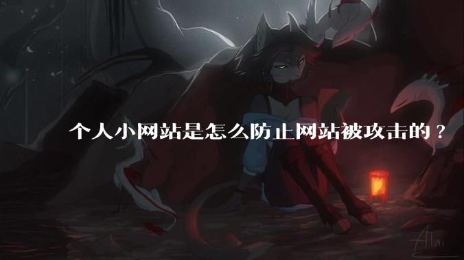 个人小网站是怎么防止网站被攻击的?