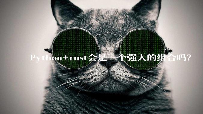 Python+rust会是一个强大的组合吗？
